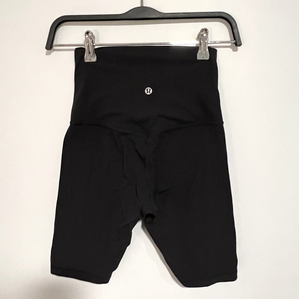 Lululemon Align Super High Rise 10" Shorts Black